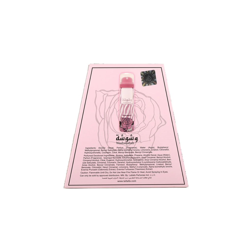 Washwasha Lattafa Eau De Parfum & Deodorant Women