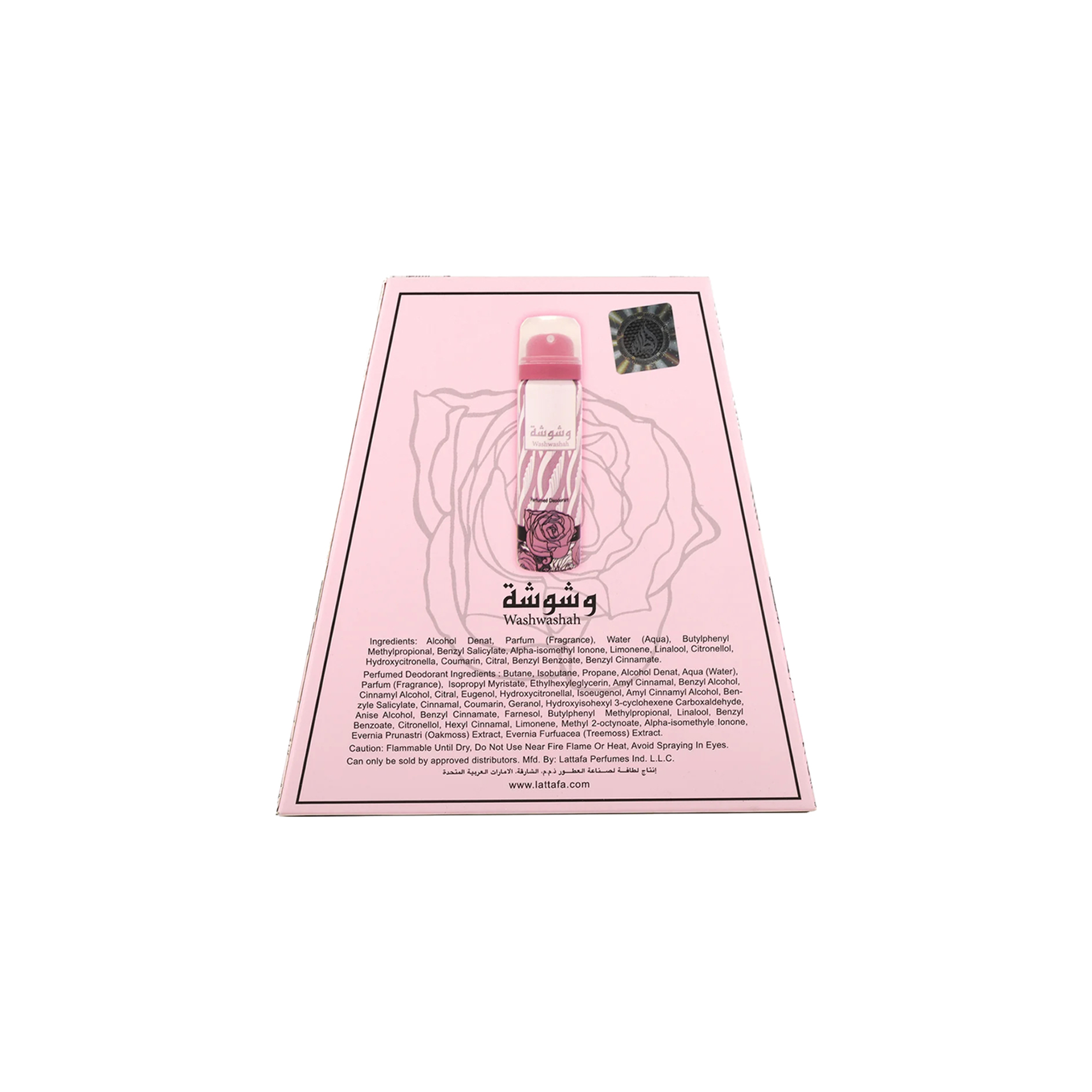 Washwasha Lattafa Eau De Parfum & Deodorant Women