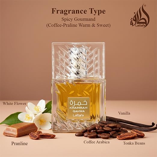 Khamrah Qahwa Lattafa Eau De Parfum Unisex