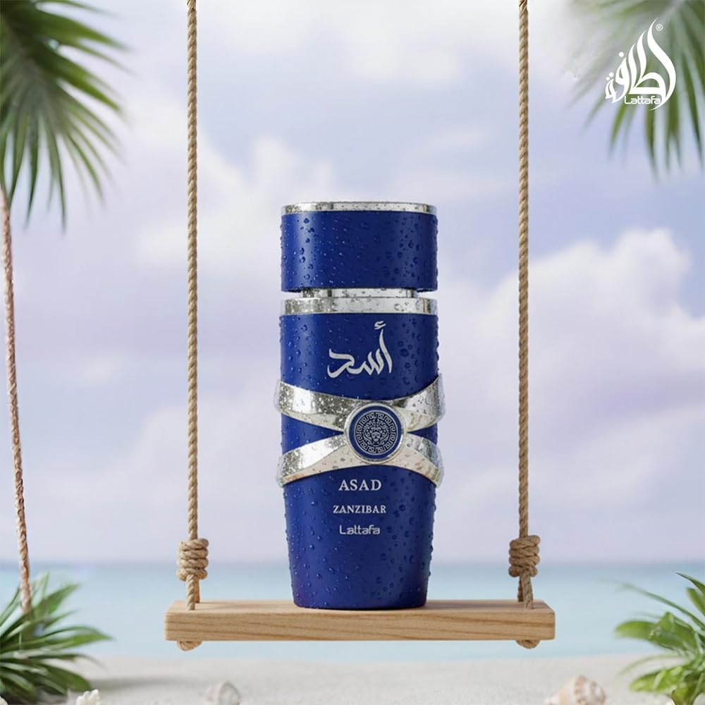 Asad Zanzibar Lattafa Eau De Parfum Men