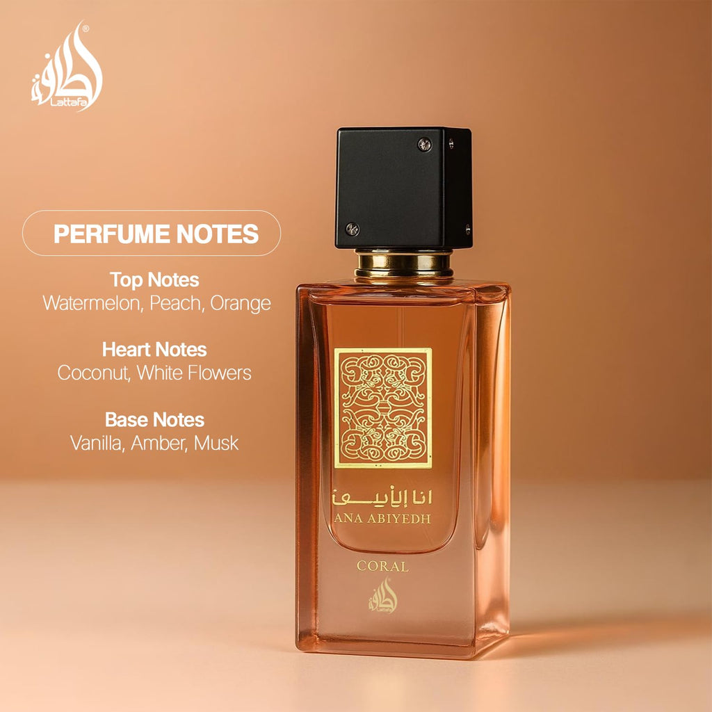 Ana Abiyedh Coral Lattafa Eau De Parfum Unisex