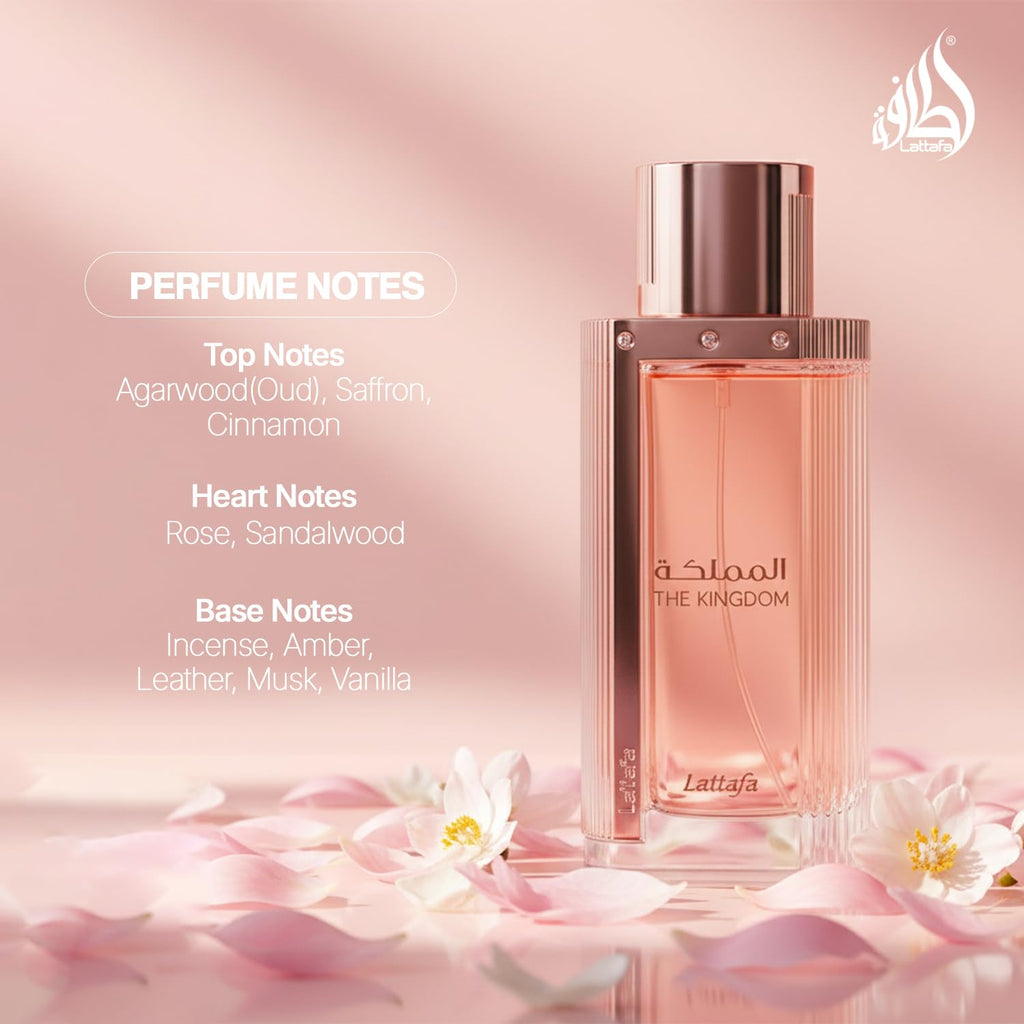 Kingdom Eau de Parfum Lattafa for Women