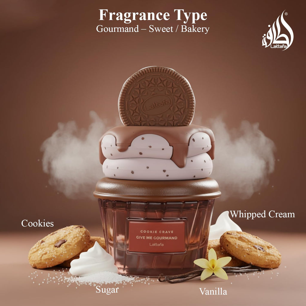Cookie Crave Women Lattafa Eau De Parfum Unisex