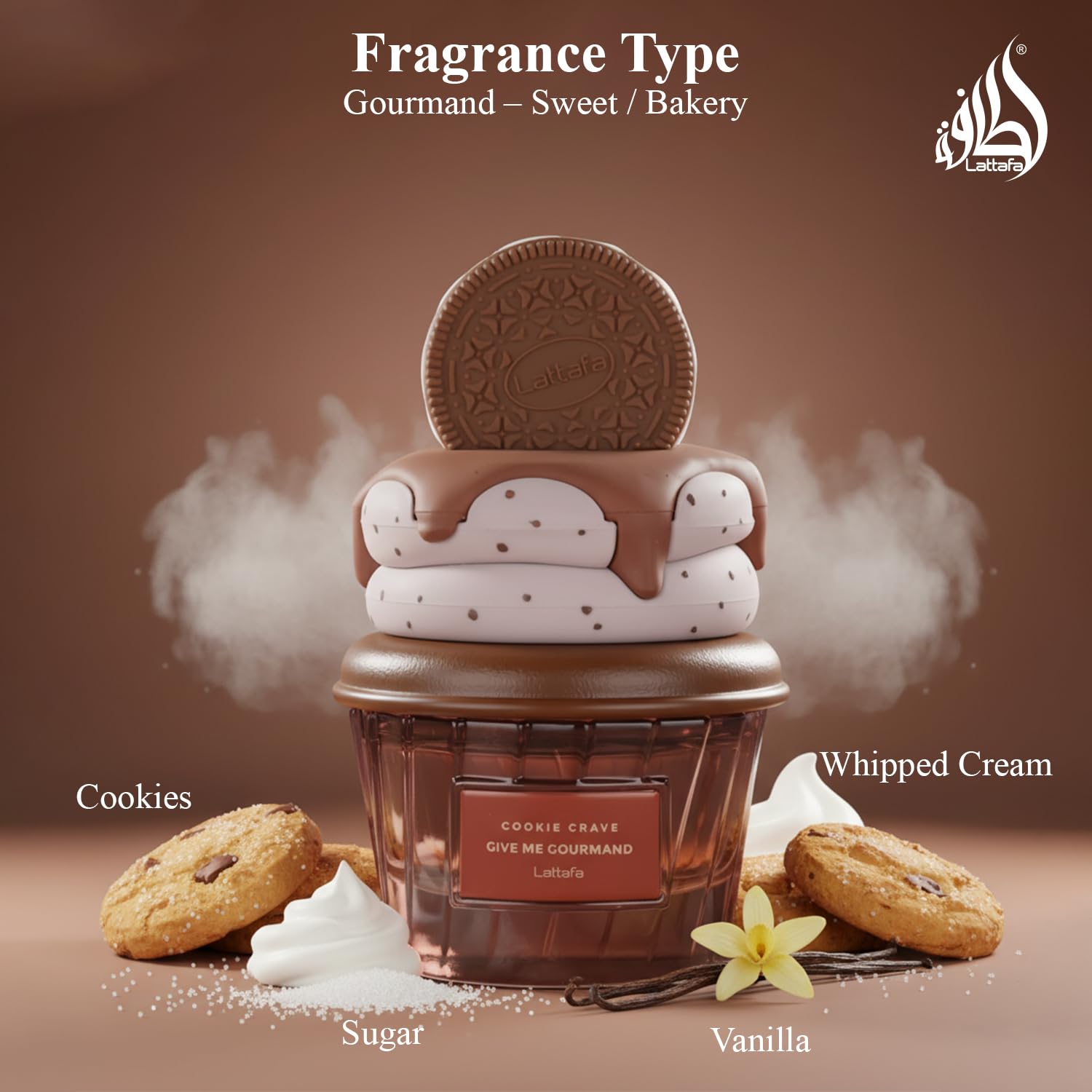 Cookie Crave Women Lattafa Eau De Parfum Unisex