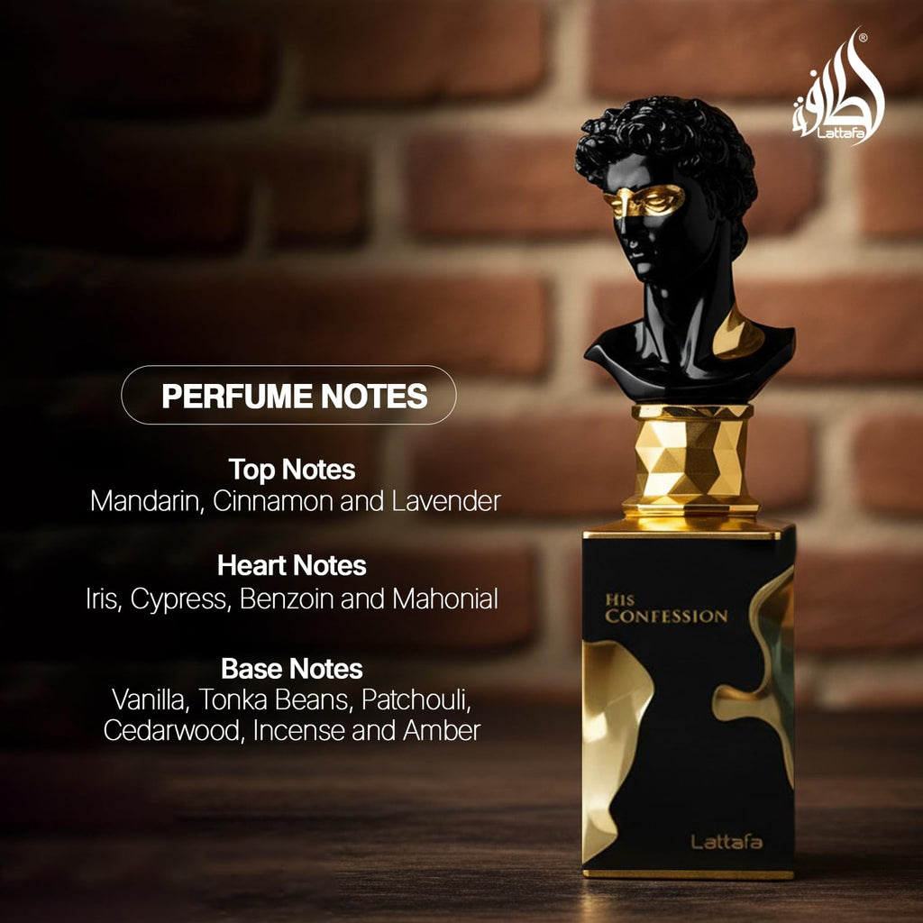 His Confession Lattafa Eau De Parfum Men