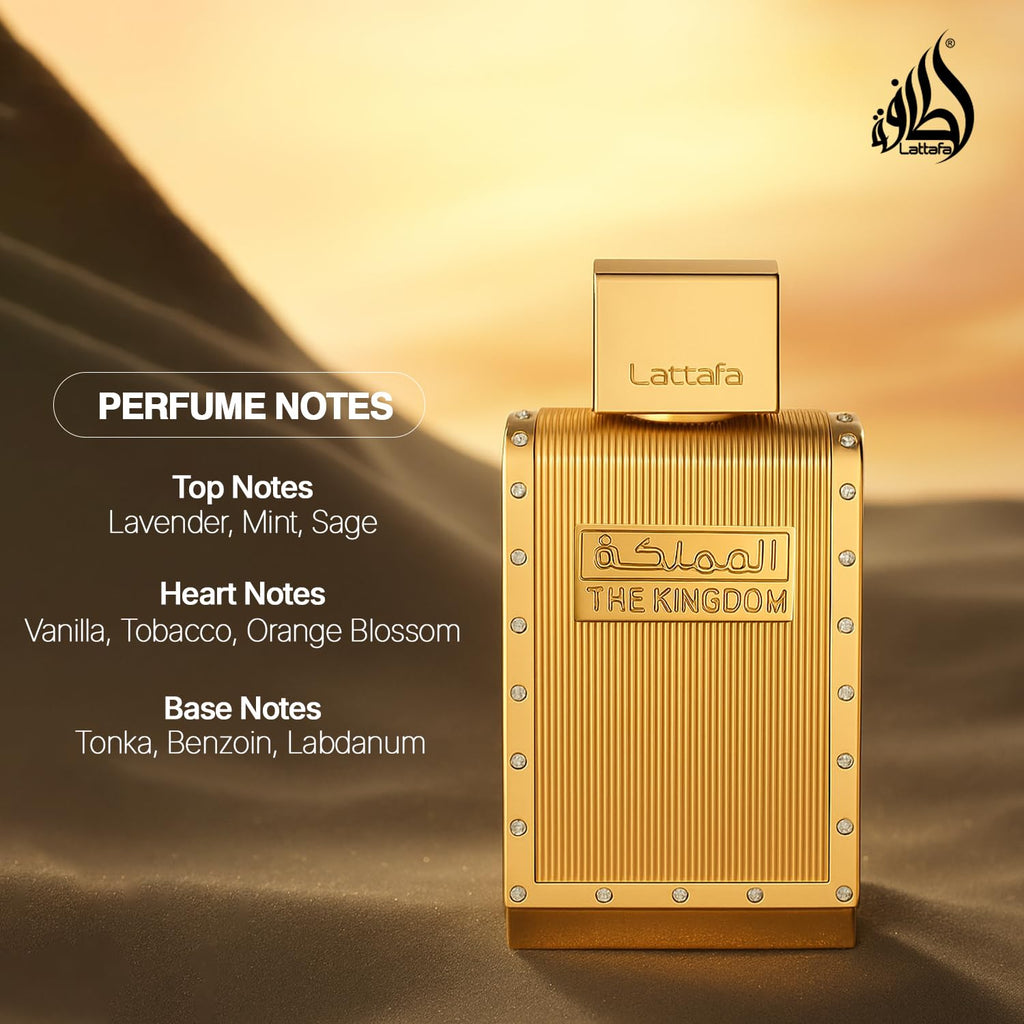 Kingdom Men Lattafa Eau De Parfum Men